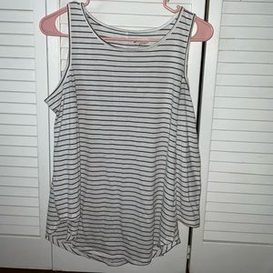 Open Shoulder 3/4 Sleeve Top